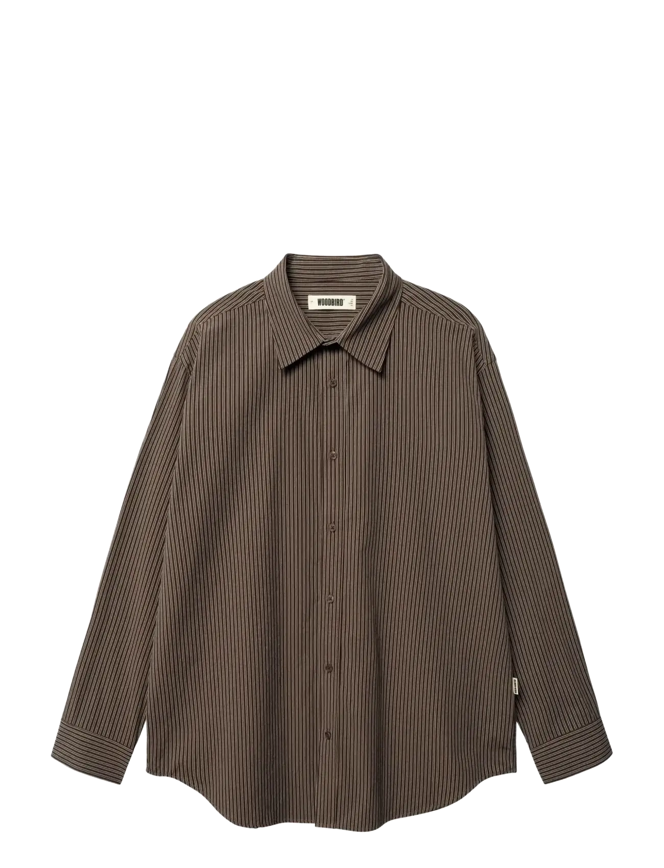 Woodbird - WBBecca Stripe Shirt - brown - 1
