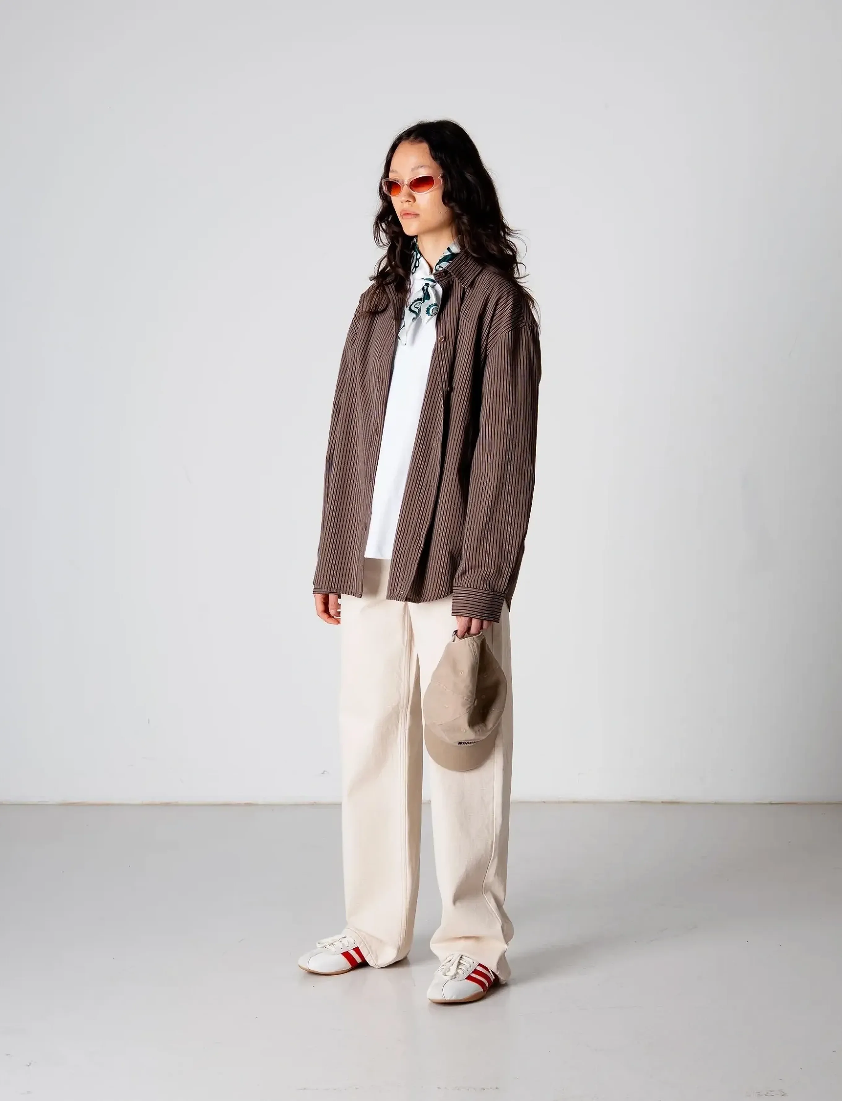 Woodbird - WBBecca Stripe Shirt - brown - 3