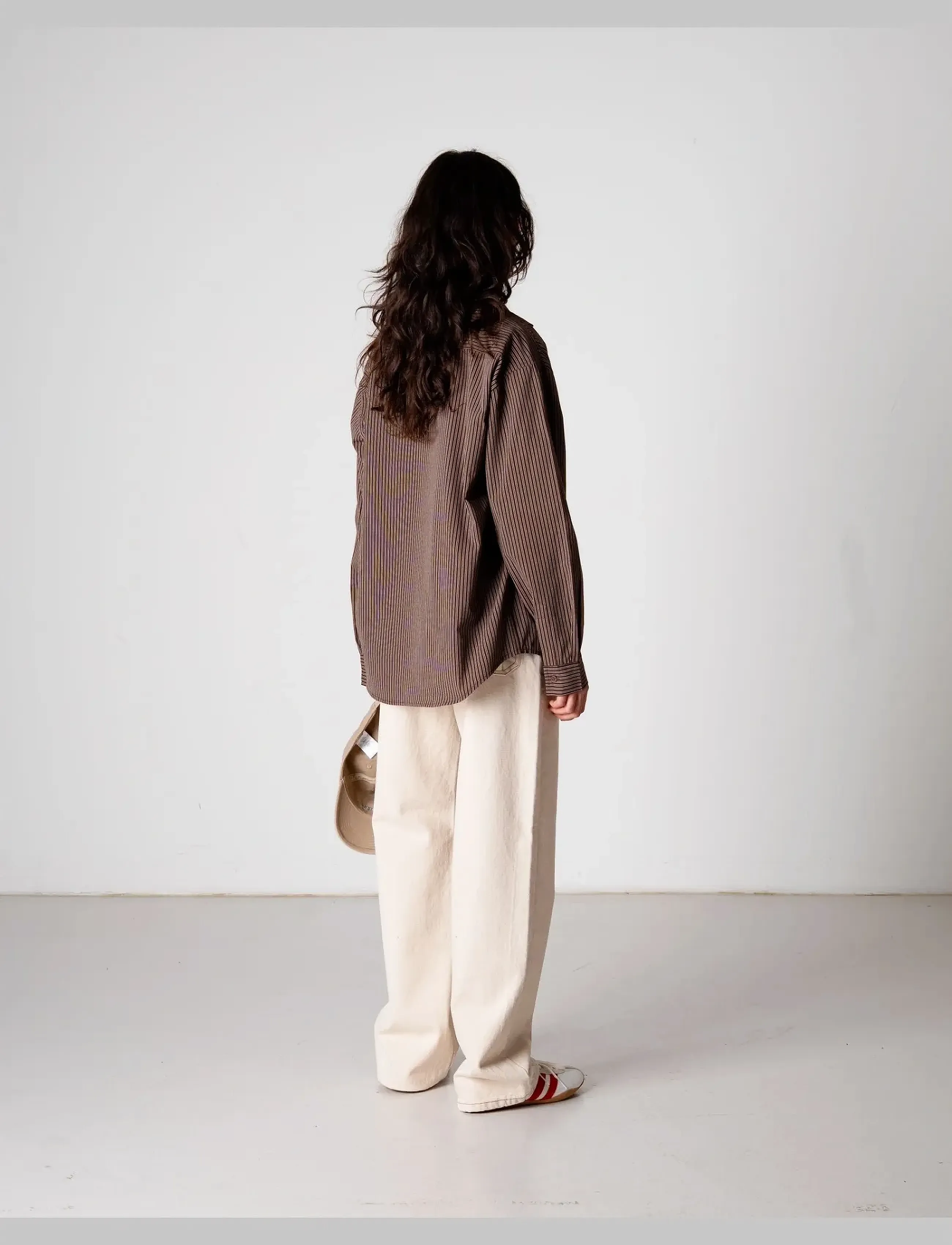 Woodbird - WBBecca Stripe Shirt - brown - 4