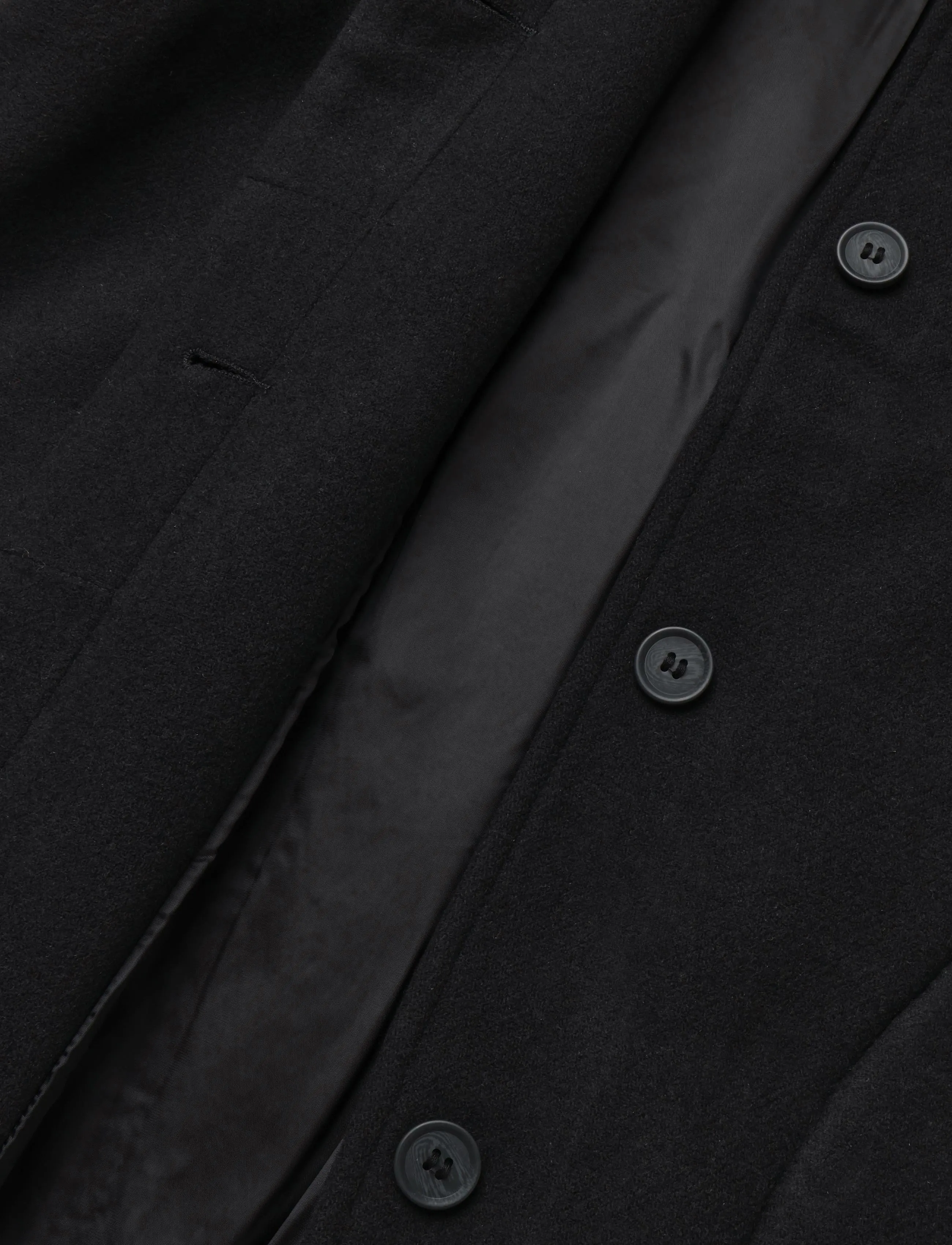 Woodbird - WBBrenna Wool Coat - winter jackets - black - 4