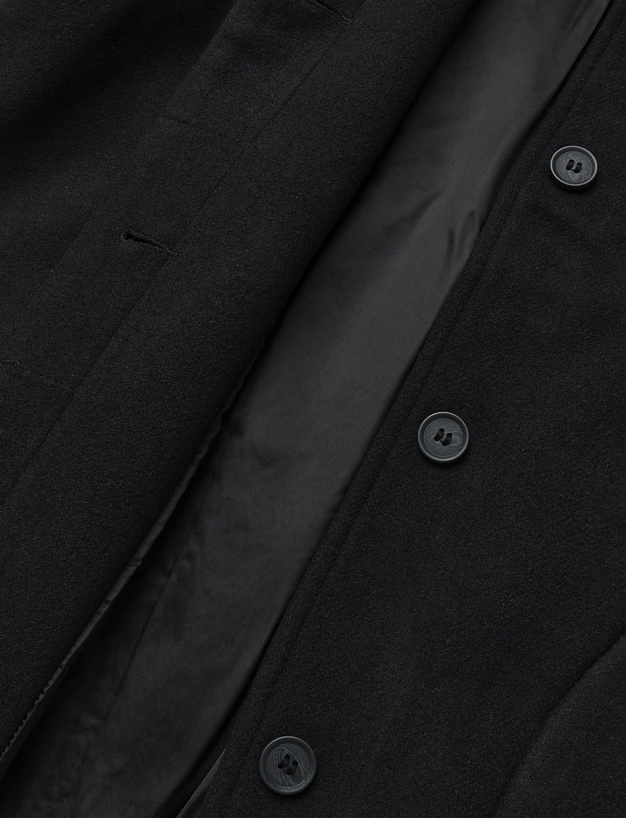 Woodbird - WBBrenna Wool Coat - vinterjakker - black - 4