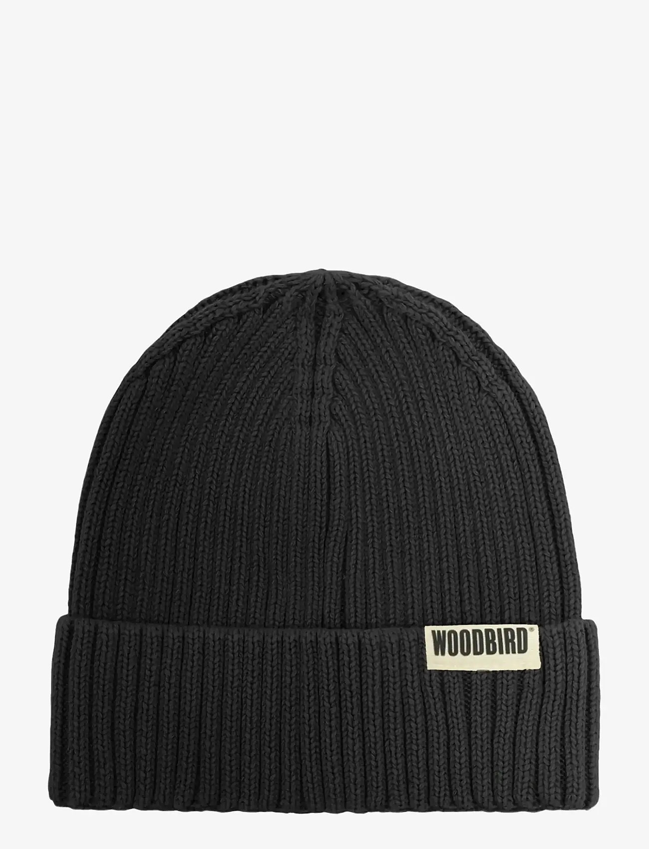 Woodbird - WBYeti Cotton Beanie - shoppa efter tillfälle - black - 0