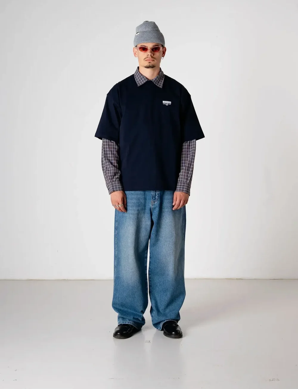Woodbird - WBYuto Ocean Jeans - rúmar gallabuxur - authentic blue - 0