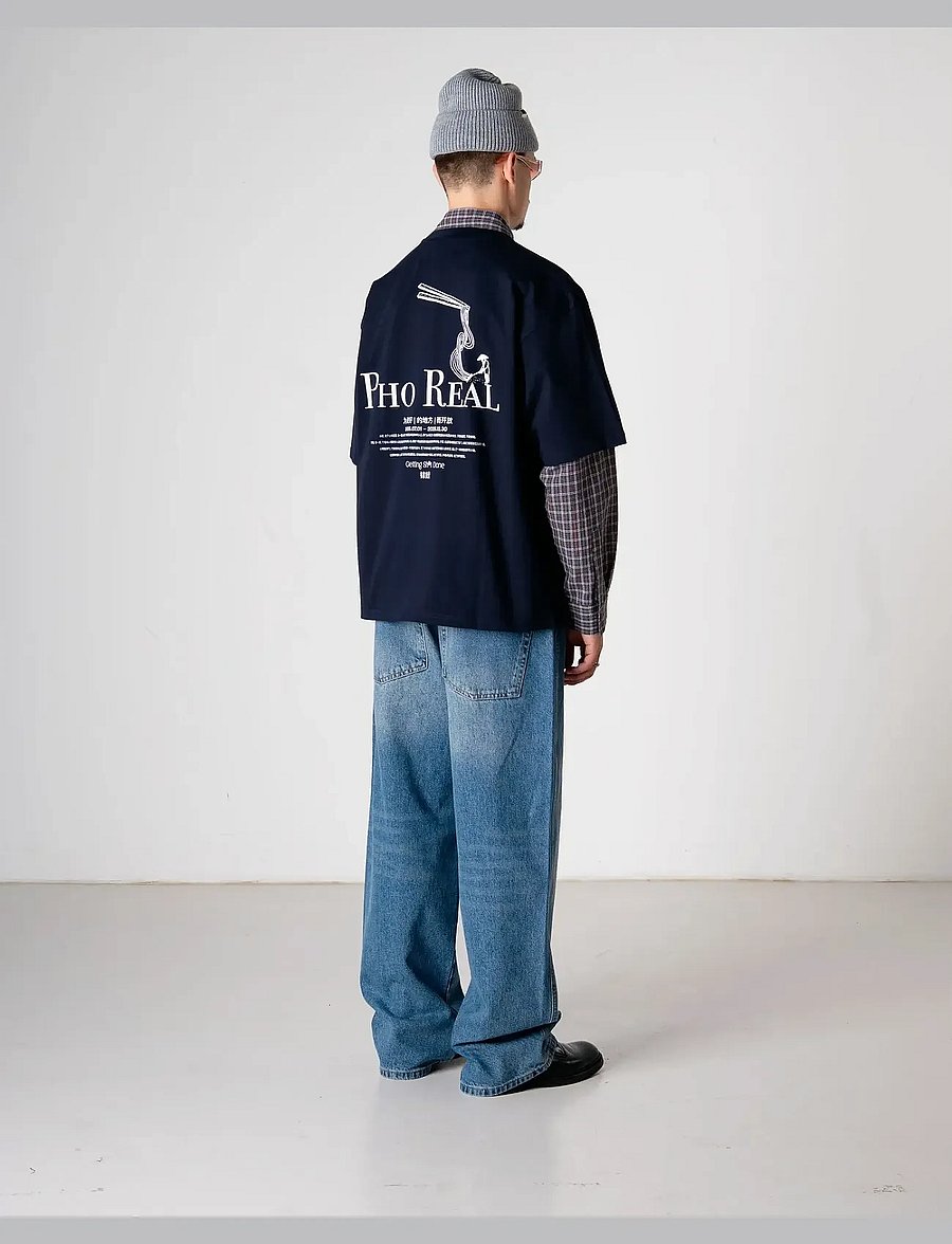 Woodbird - WBYuto Ocean Jeans - loose jeans - authentic blue - 4