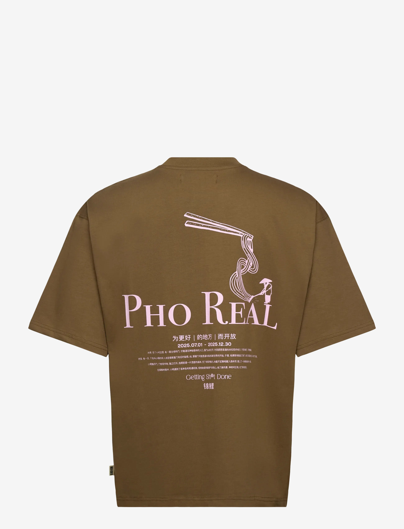 Woodbird - WBBeam Pho Tee - dark brown - 2