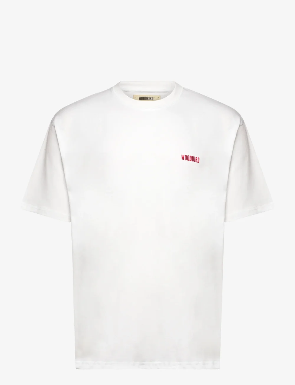 Woodbird - WBBaine Space Tee - kortærmede t-shirts - white - 0