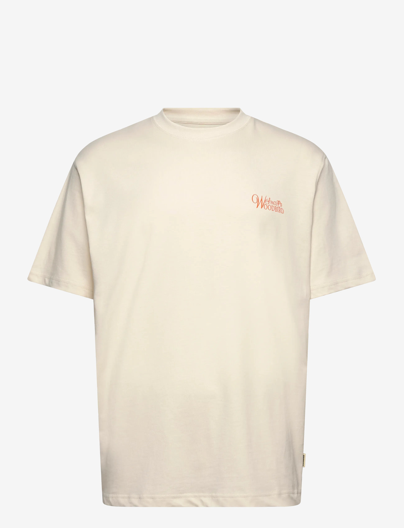 Woodbird - WBBaine Flower Tee - kurzärmelig - off white - 1