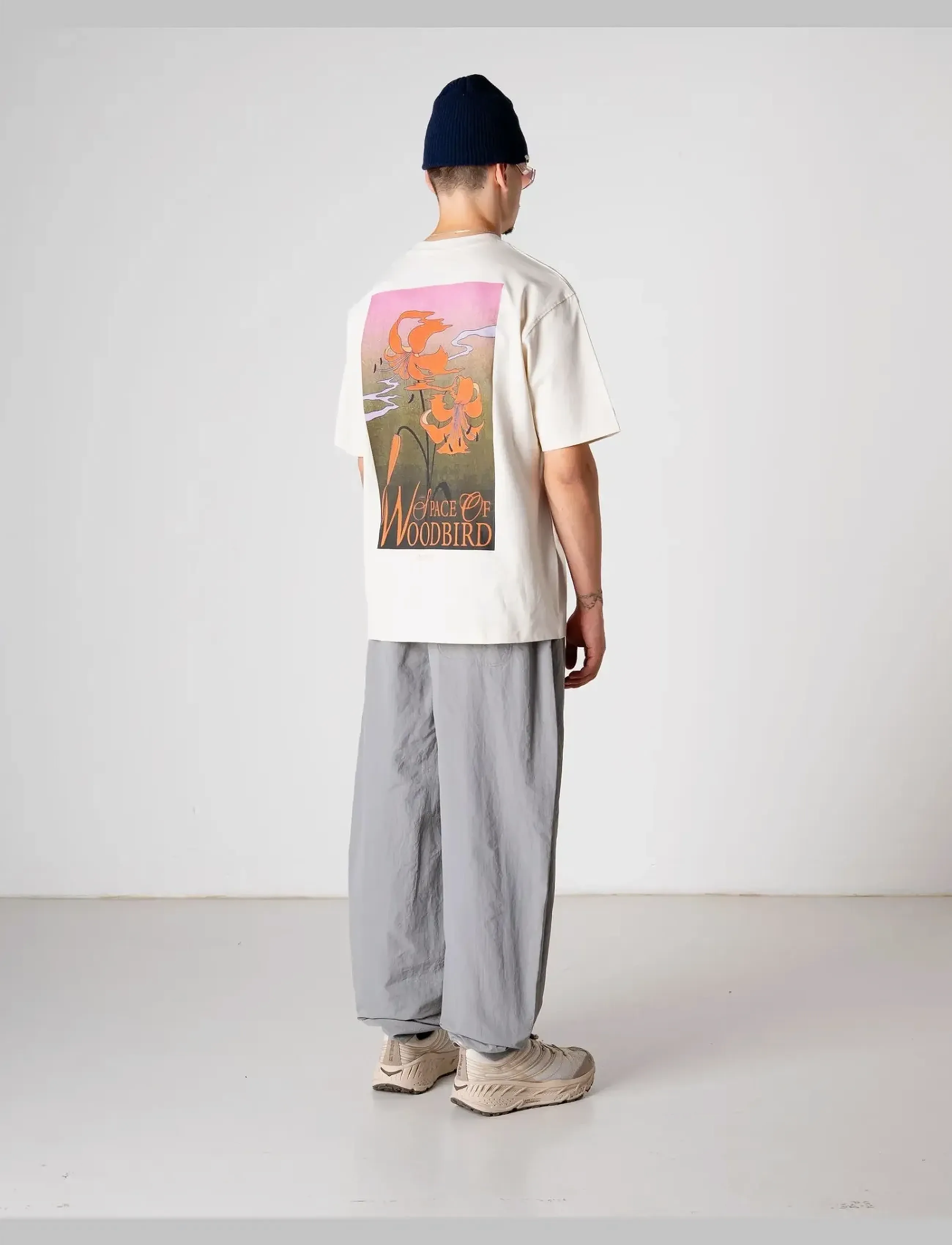 Woodbird - WBBaine Flower Tee - off white - 4
