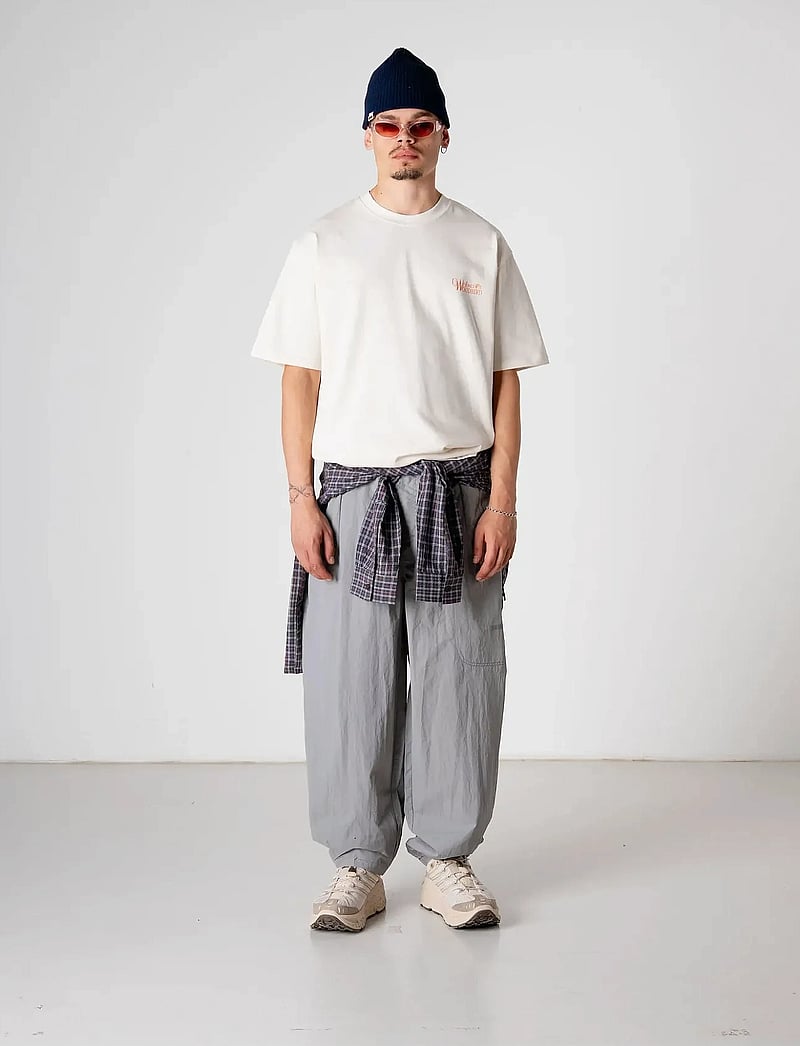 Woodbird - WBBaine Flower Tee - kurzärmelig - off white - 5