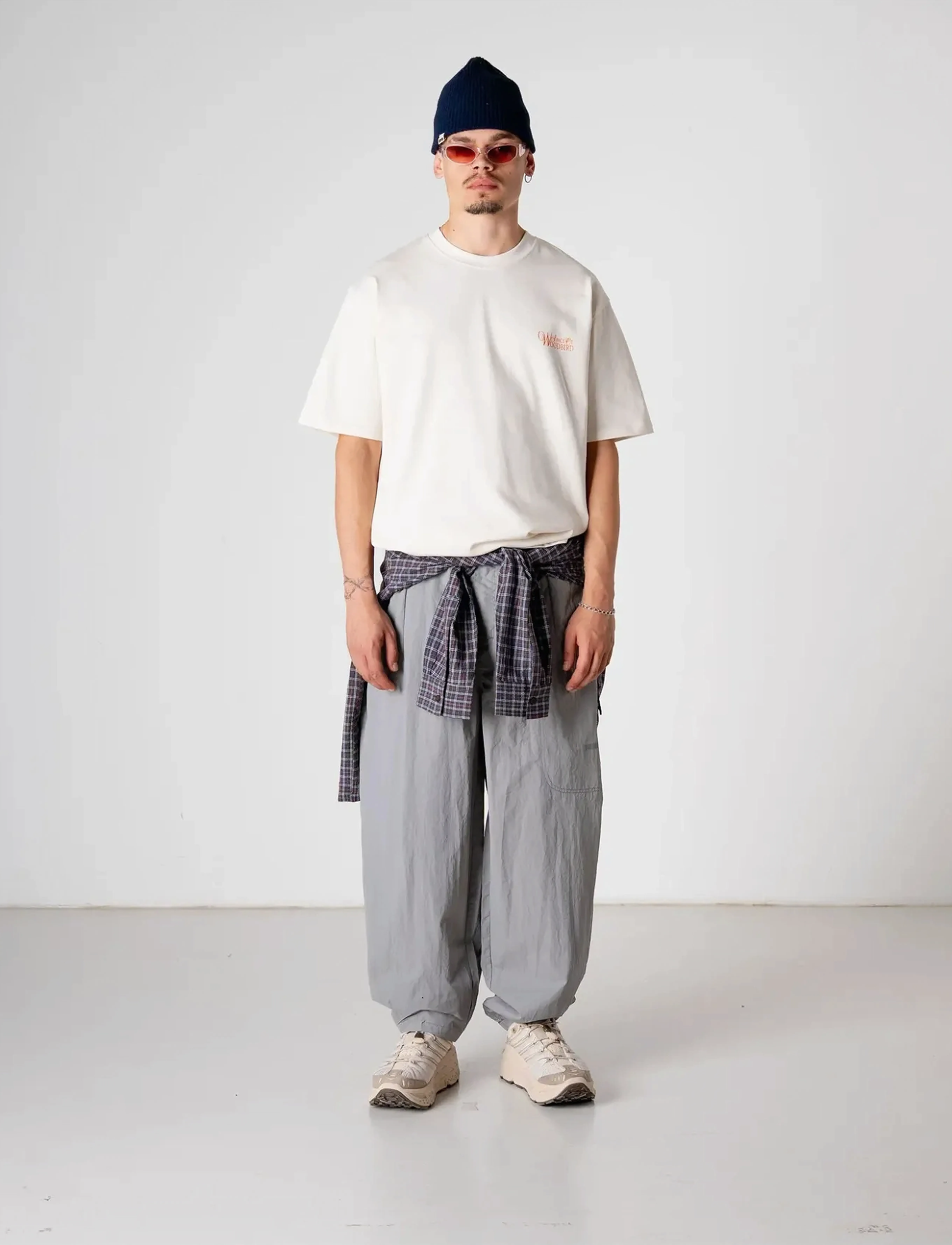 Woodbird - WBBaine Flower Tee - off white - 5