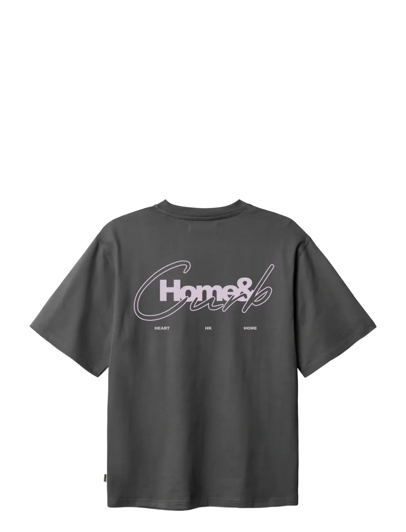Woodbird - WBBeam Curbi Tee - kortärmade t-shirts - asphalt - 1
