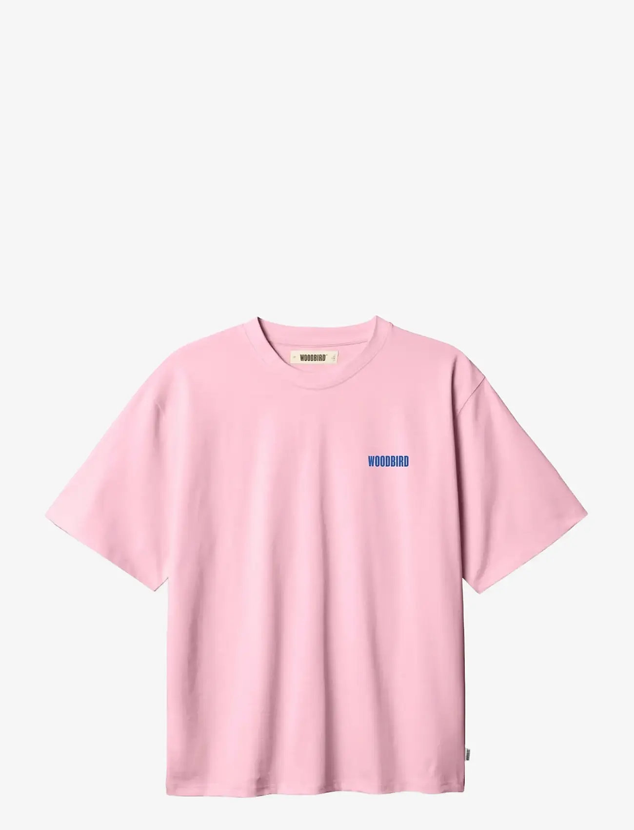 Woodbird - WBBeam Curbi Tee - kortærmede t-shirts - dusty rose - 0