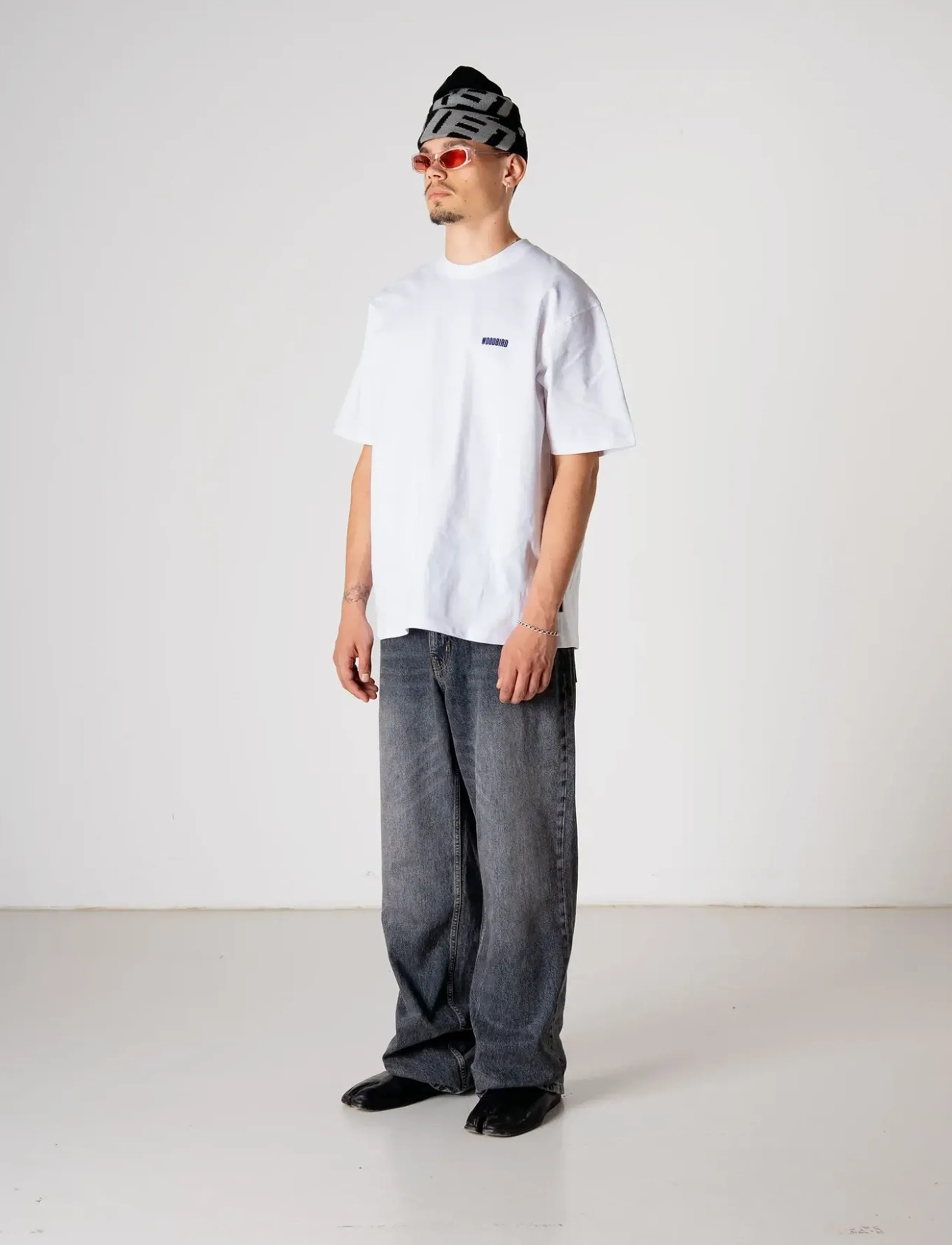 Woodbird - WBBaine Koi Tee - white - 4