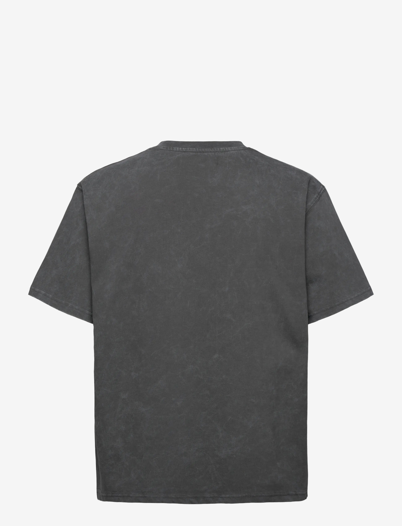 Woodbird - WBBeam Dye Tee - kortärmade t-shirts - asphalt - 1