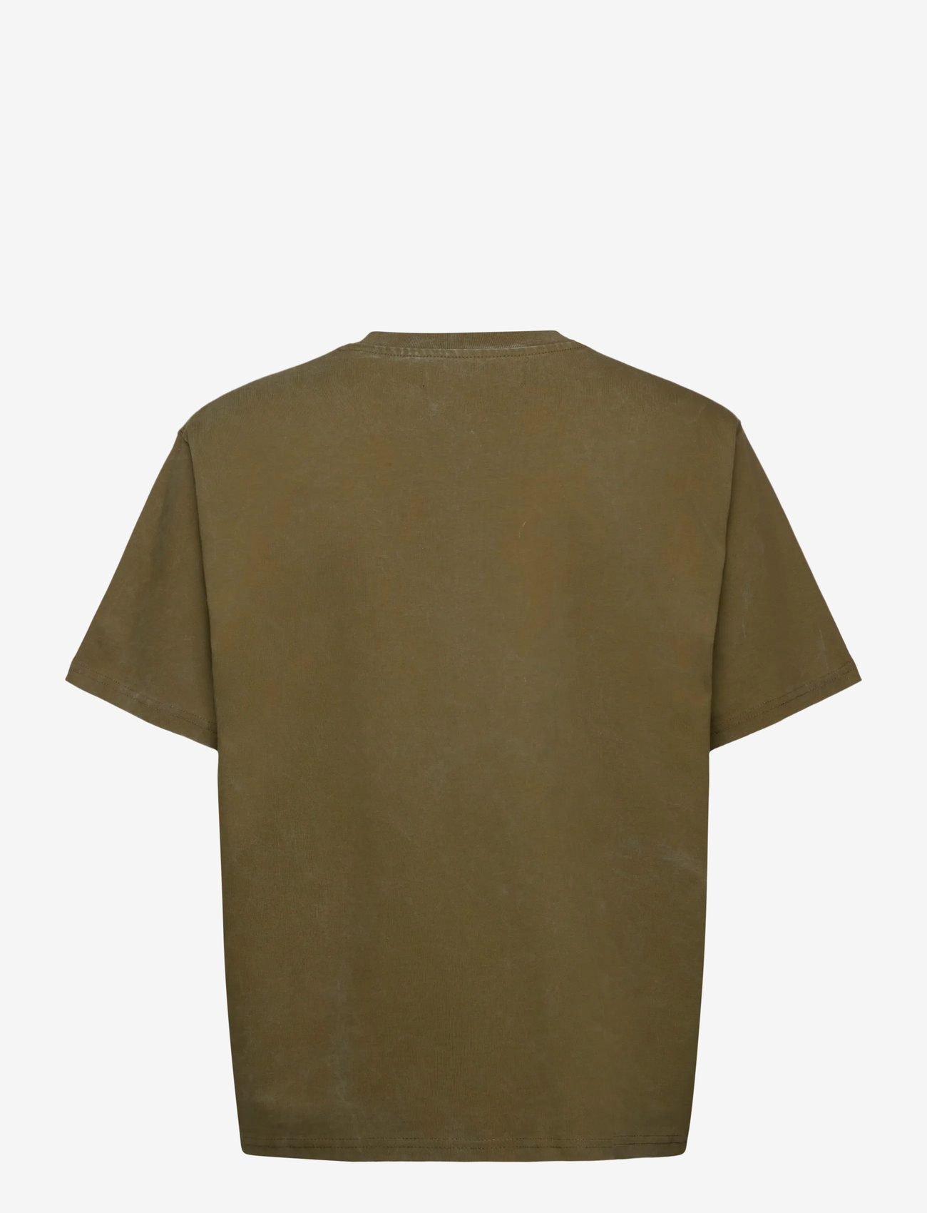 Woodbird - WBBeam Dye Tee - short-sleeved t-shirts - dark brown - 2