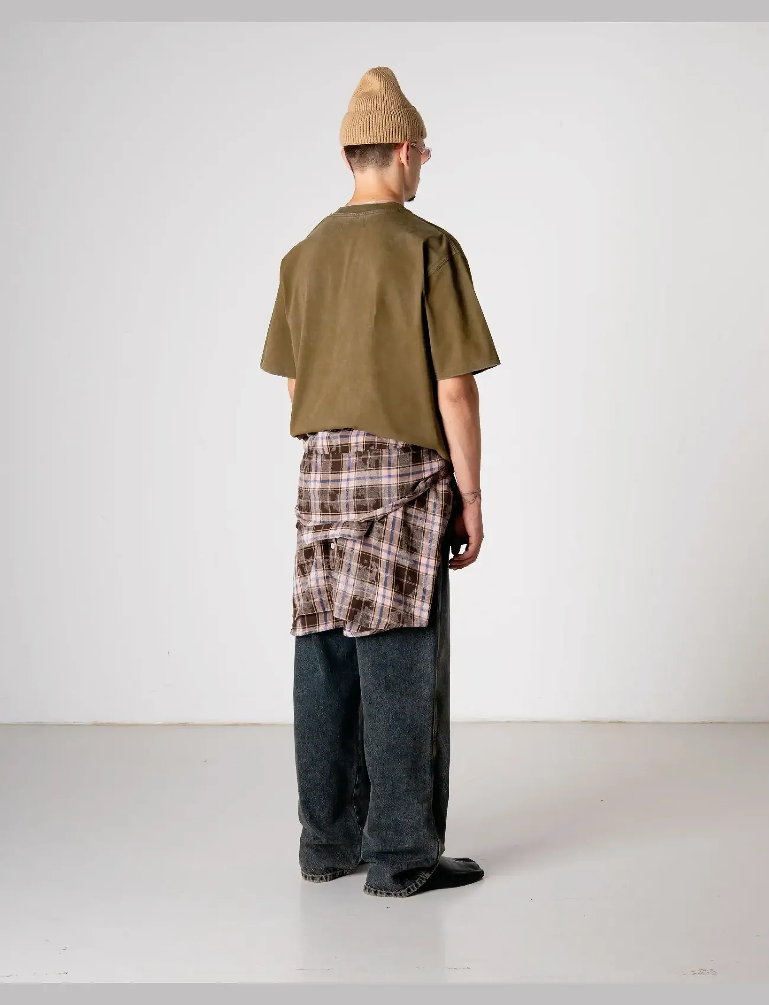 Woodbird - WBBeam Dye Tee - kurzärmelig - dark brown - 4