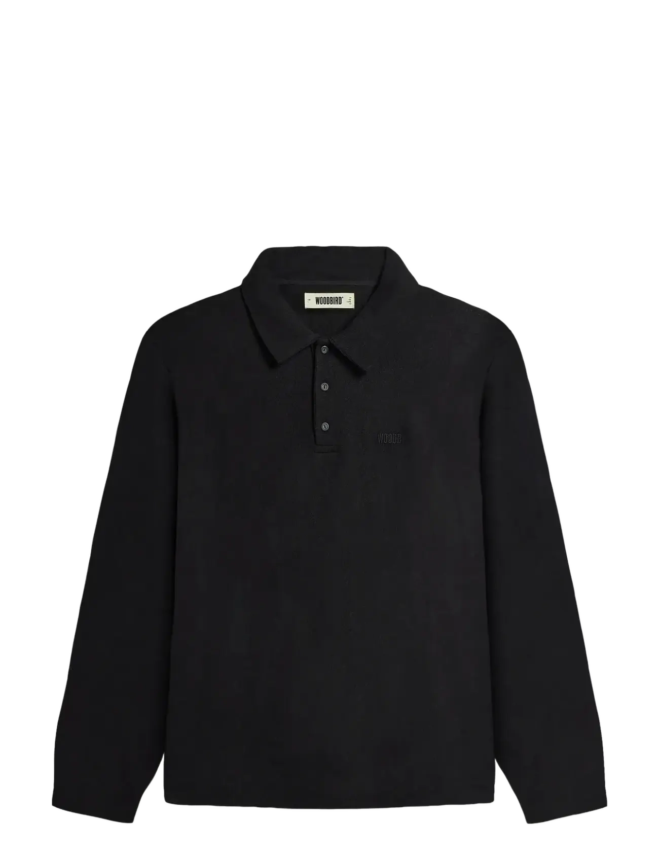 WOODBIRD Wbtom Strick Polo Schwarz - M - Herren