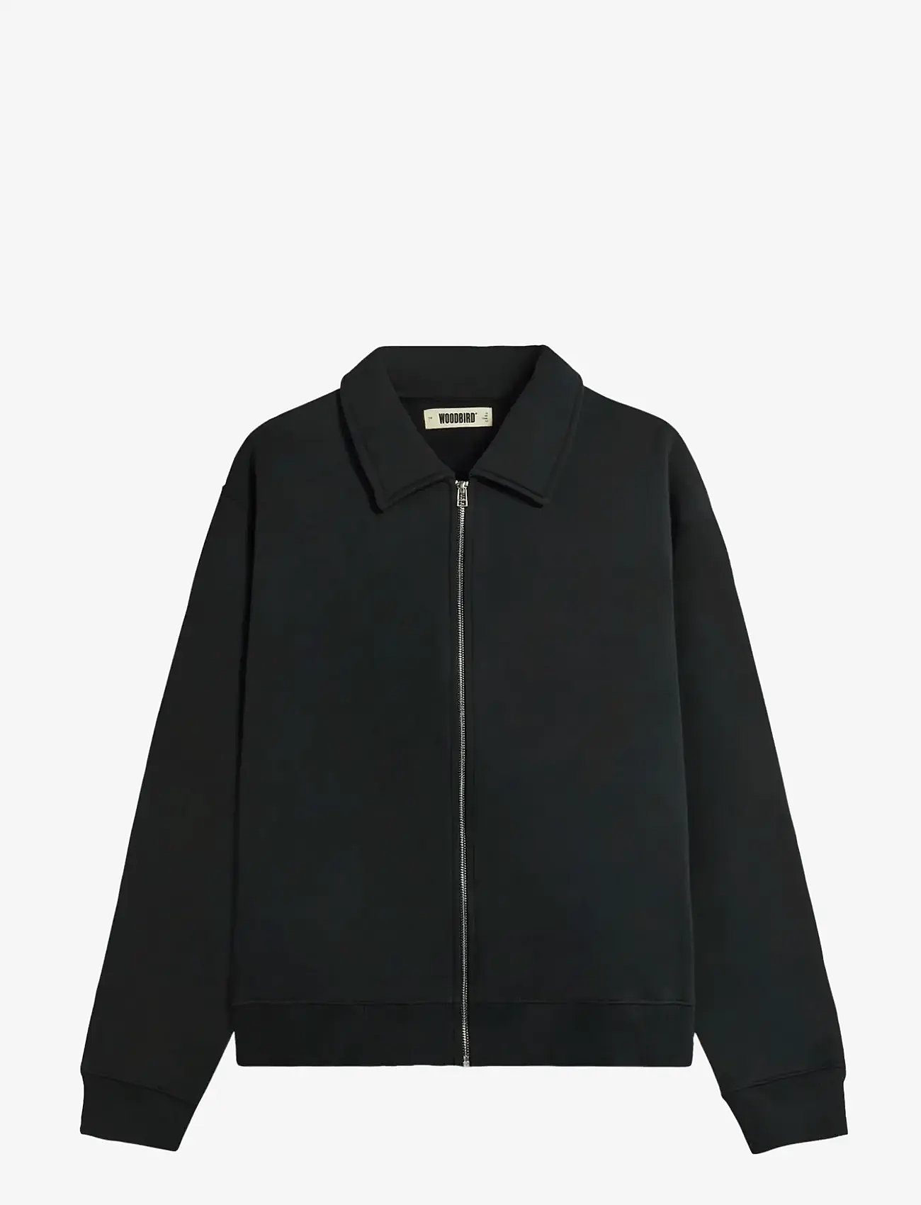 Woodbird - WBTom Full Zip Polo - vindjakker - black - 0