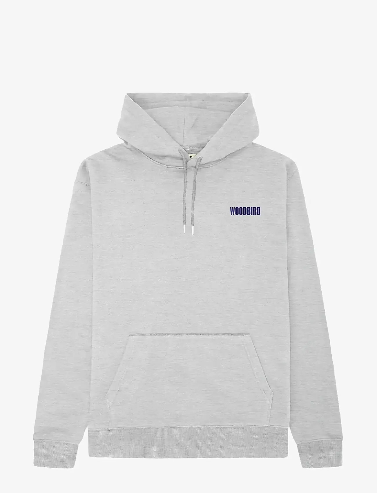 Woodbird - WBPacs Home Hoodie - hættetrøjer - snow melange - 1