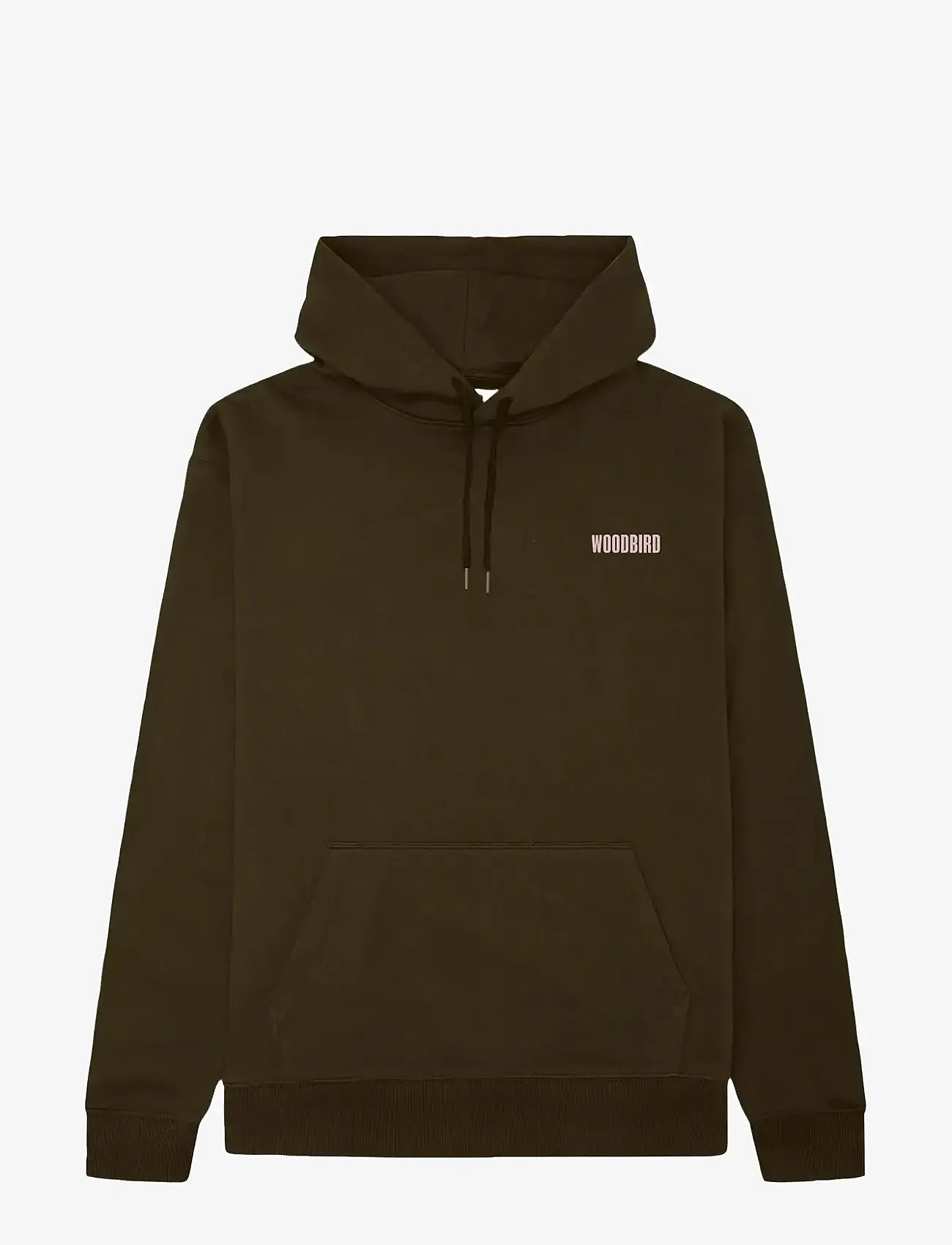 Woodbird - WBPacs Founded Hoodie - hoodies - dark brown - 1
