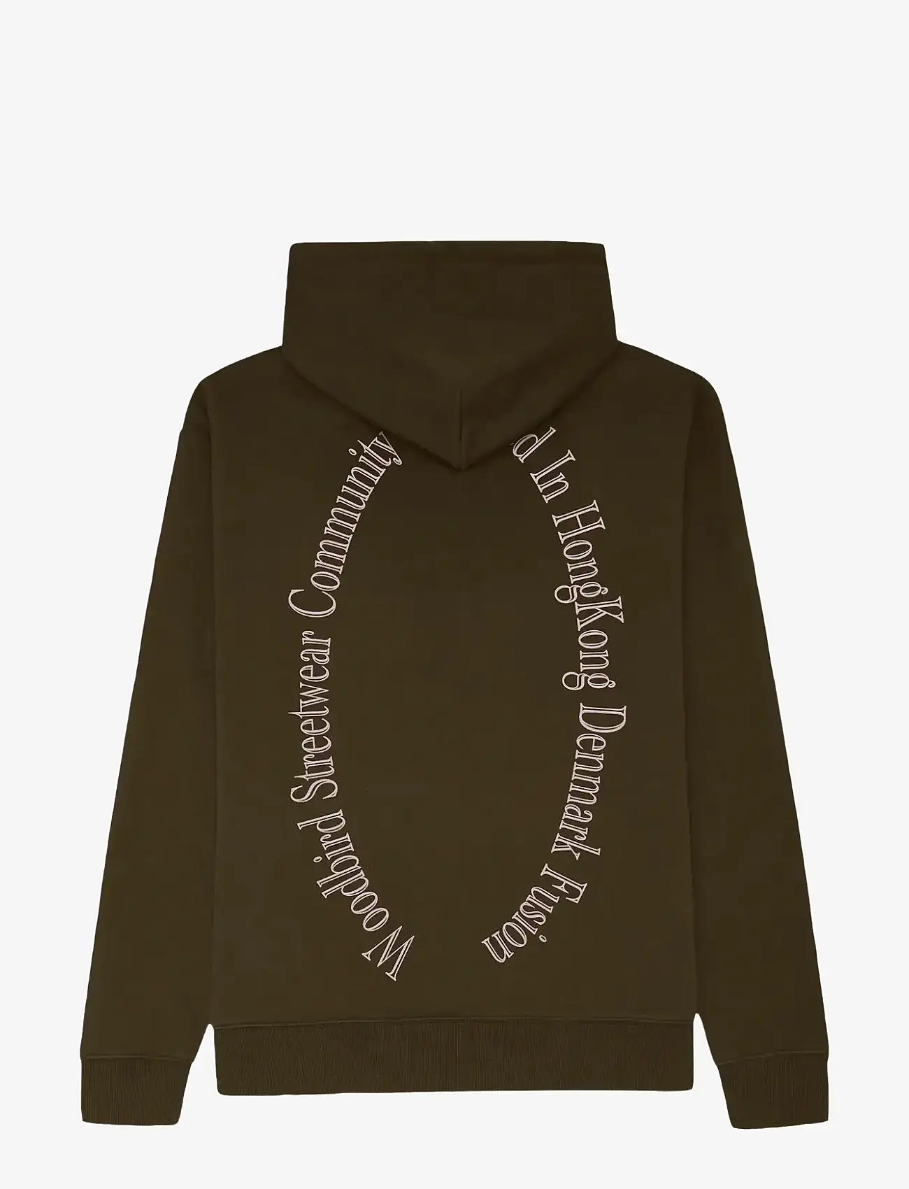 Woodbird - WBPacs Founded Hoodie - hoodies - dark brown - 2