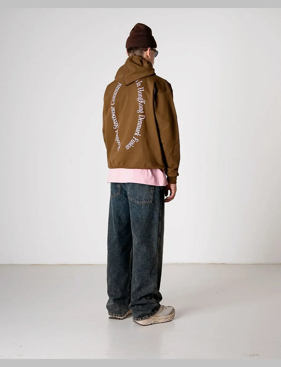 Woodbird - WBPacs Founded Hoodie - kapuzenpullover - dark brown - 4