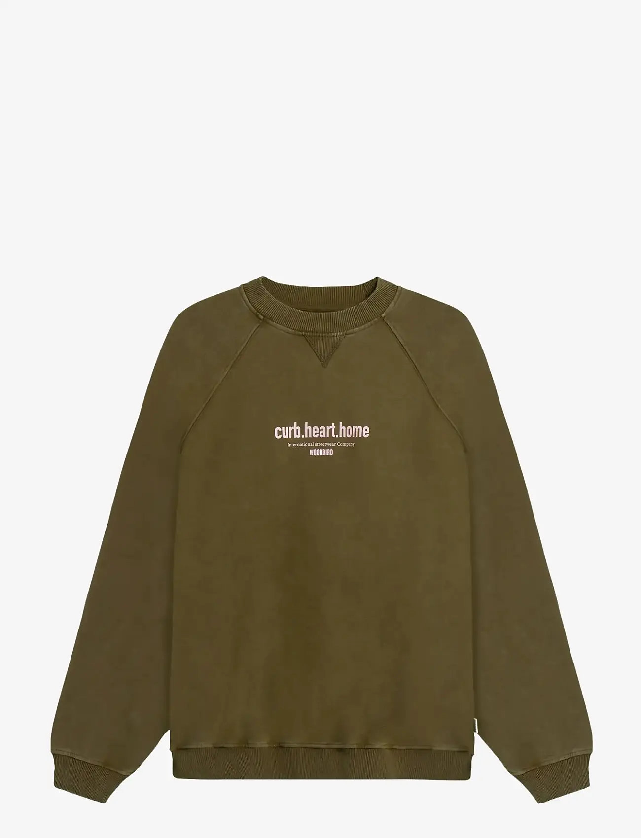 Woodbird - WBZhang Dye Crew - swetry - dark brown - 0