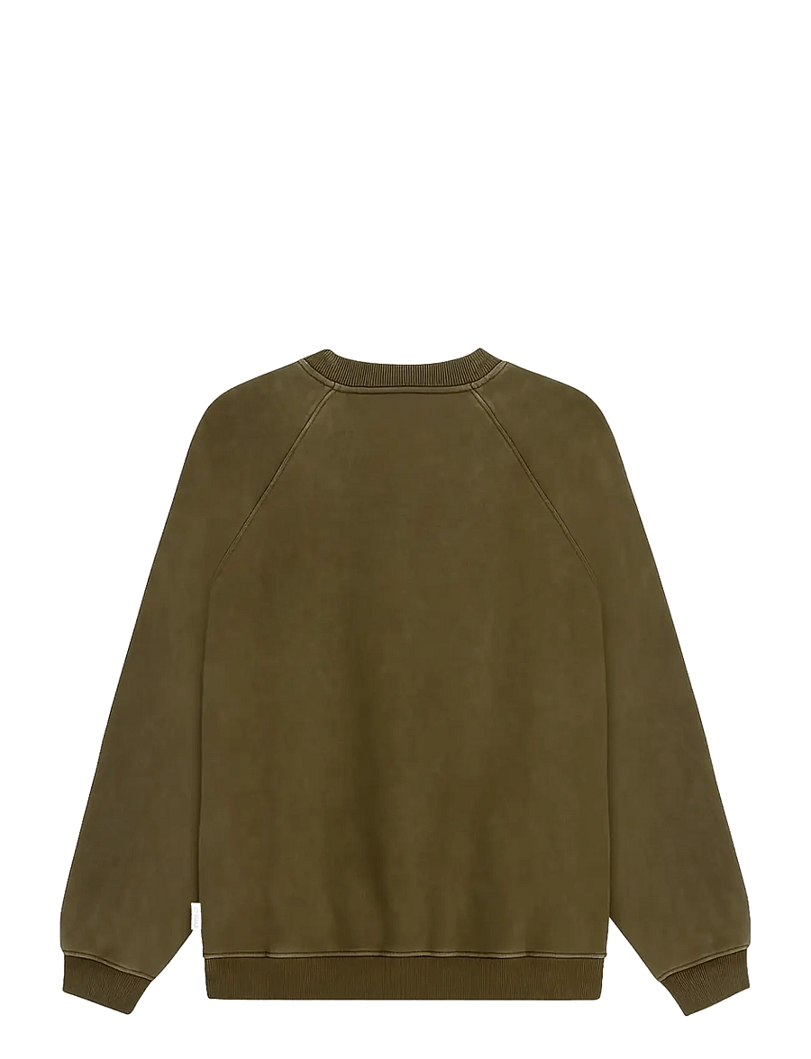 Woodbird - WBZhang Dye Crew - shop efter stil - dark brown - 1