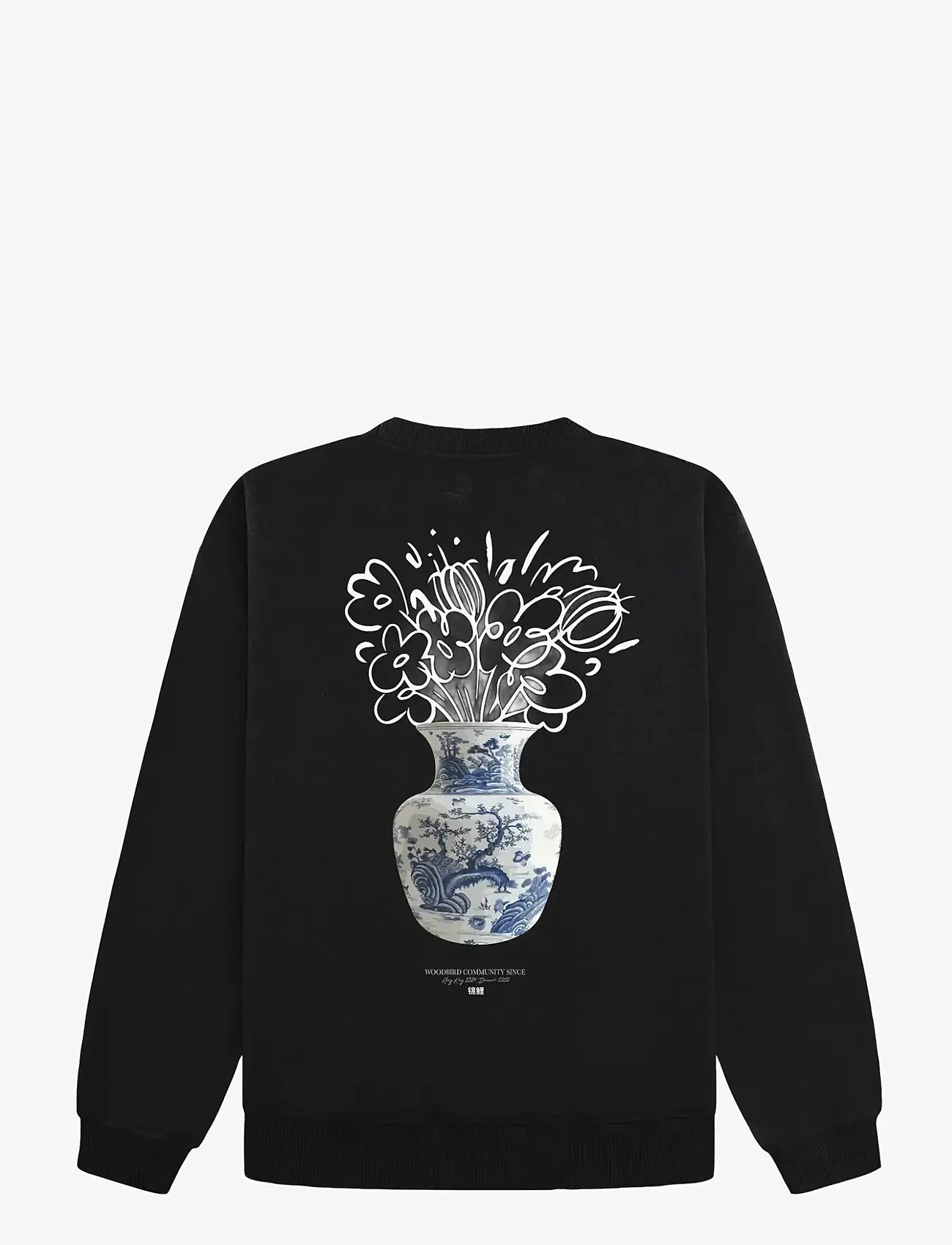 Woodbird - WBCane Ming Crew - shop efter anledning - black - 2