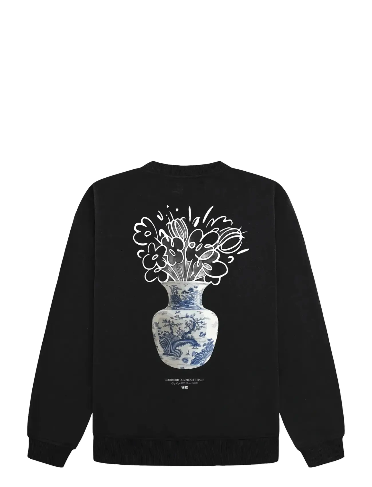 Woodbird - WBCane Ming Crew - black - 2