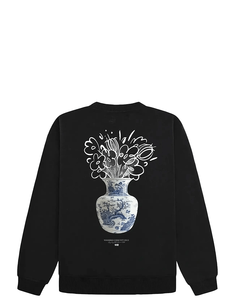Woodbird - WBCane Ming Crew - black - 2