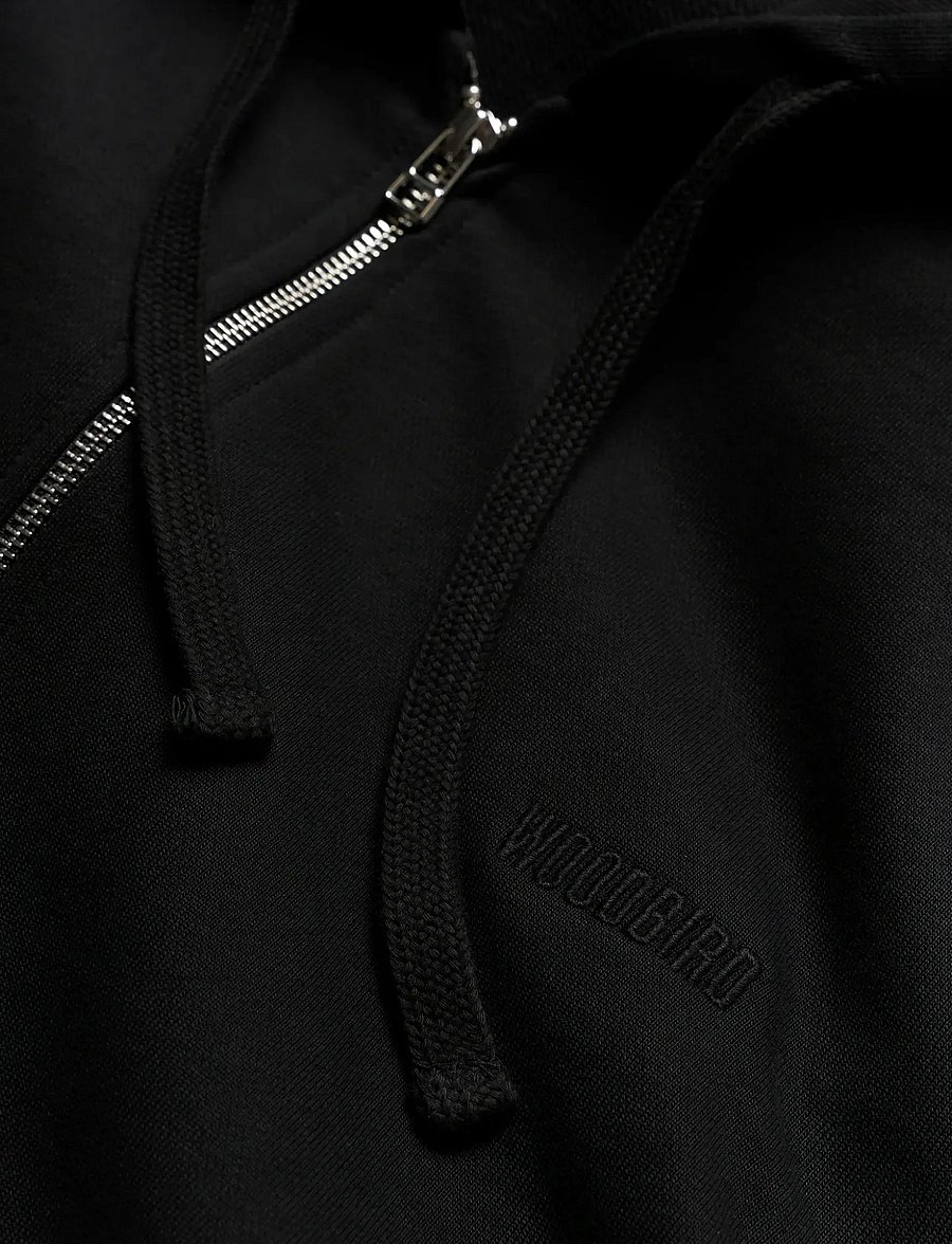 Woodbird - WBFuji Base Zip Hoodie - kapuzenpullover - black - 5