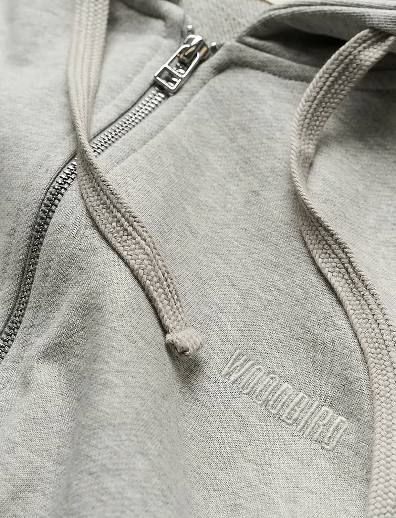 Woodbird - WBFuji Base Zip Hoodie - kapuzenpullover - light grey melange - 2