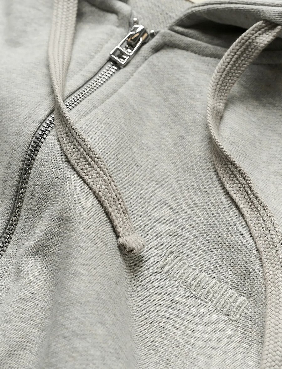 Woodbird - WBFuji Base Zip Hoodie - kapuzenpullover - light grey melange - 2