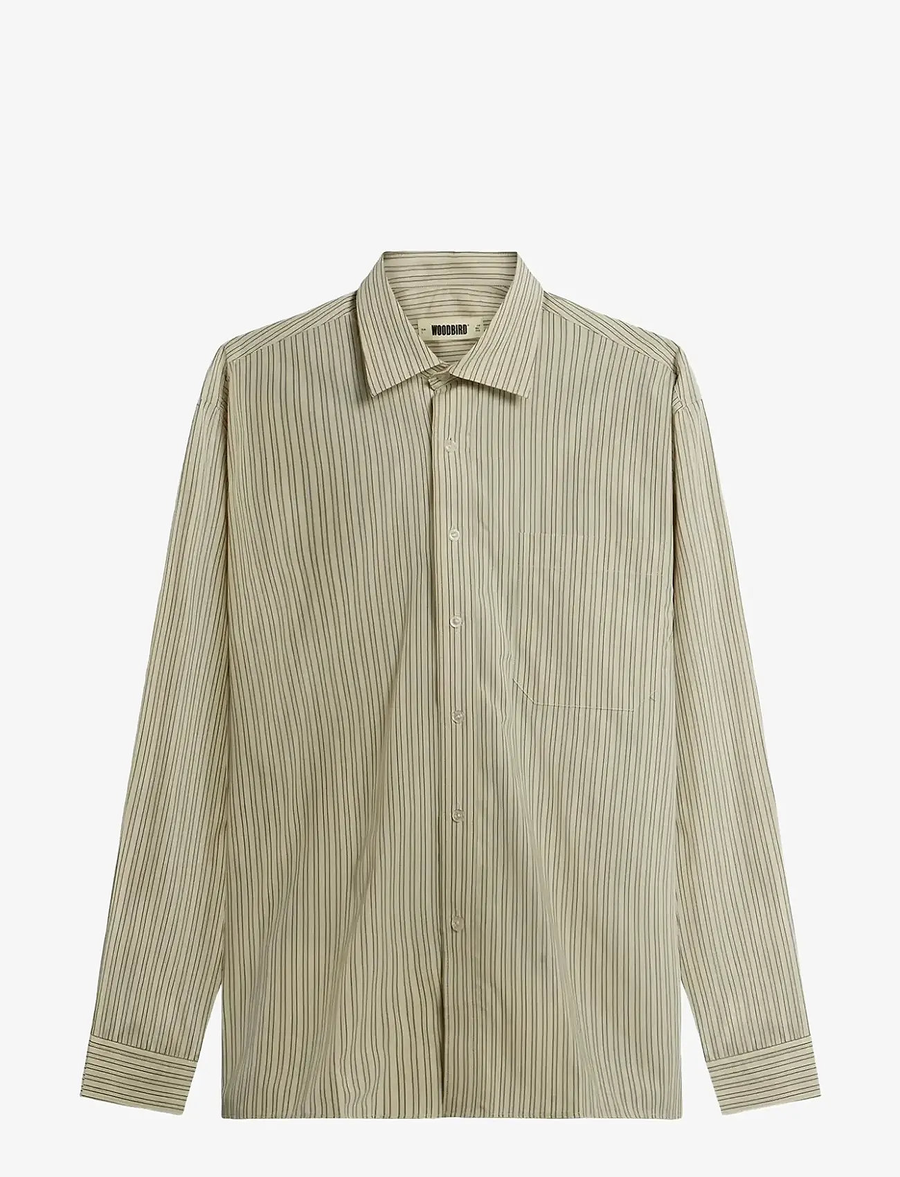 Woodbird - WBBuzo Striped Shirt - gestreifte hemden - yellow - 1