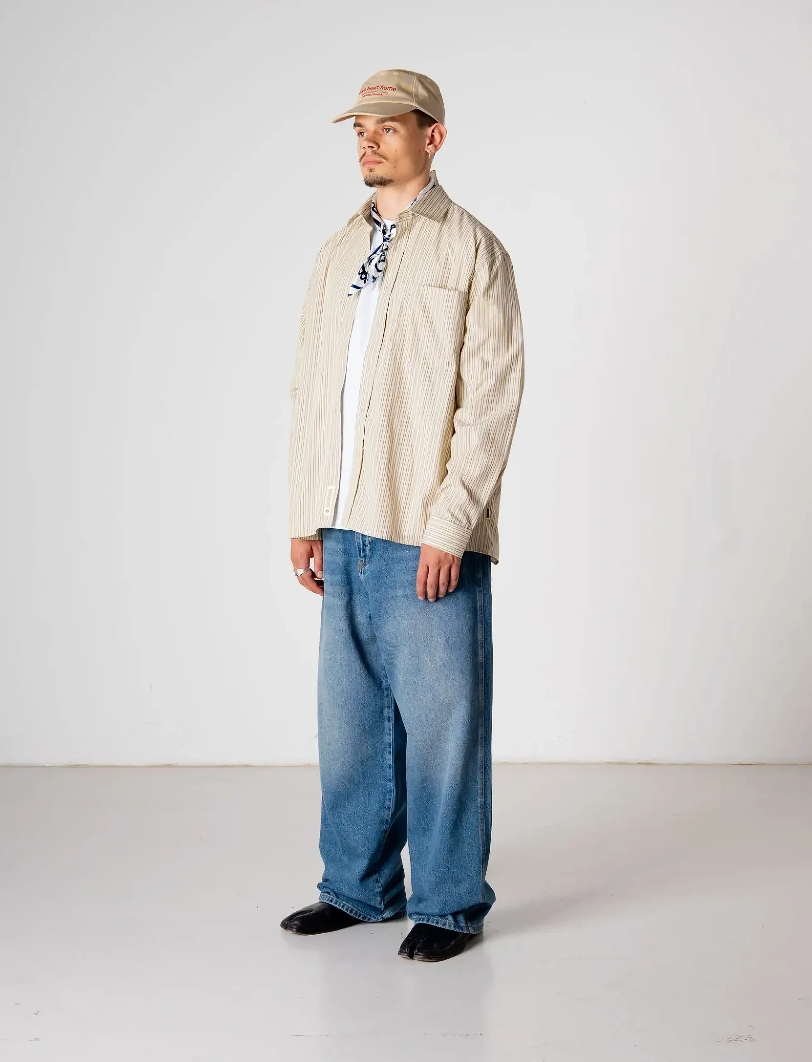 Woodbird - WBBuzo Striped Shirt - stribede skjorter - yellow - 2