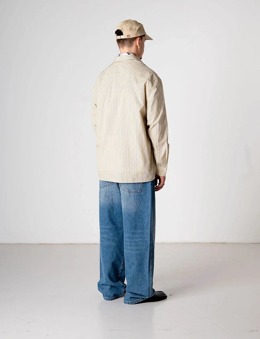 Woodbird - WBBuzo Striped Shirt - gestreifte hemden - yellow - 3