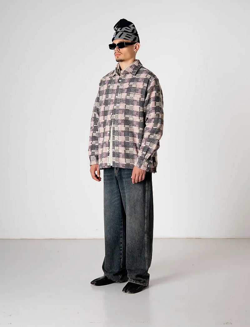 Woodbird - WBGlixto Structure Shirt - osta olukorra järgi - grey-brown - 3