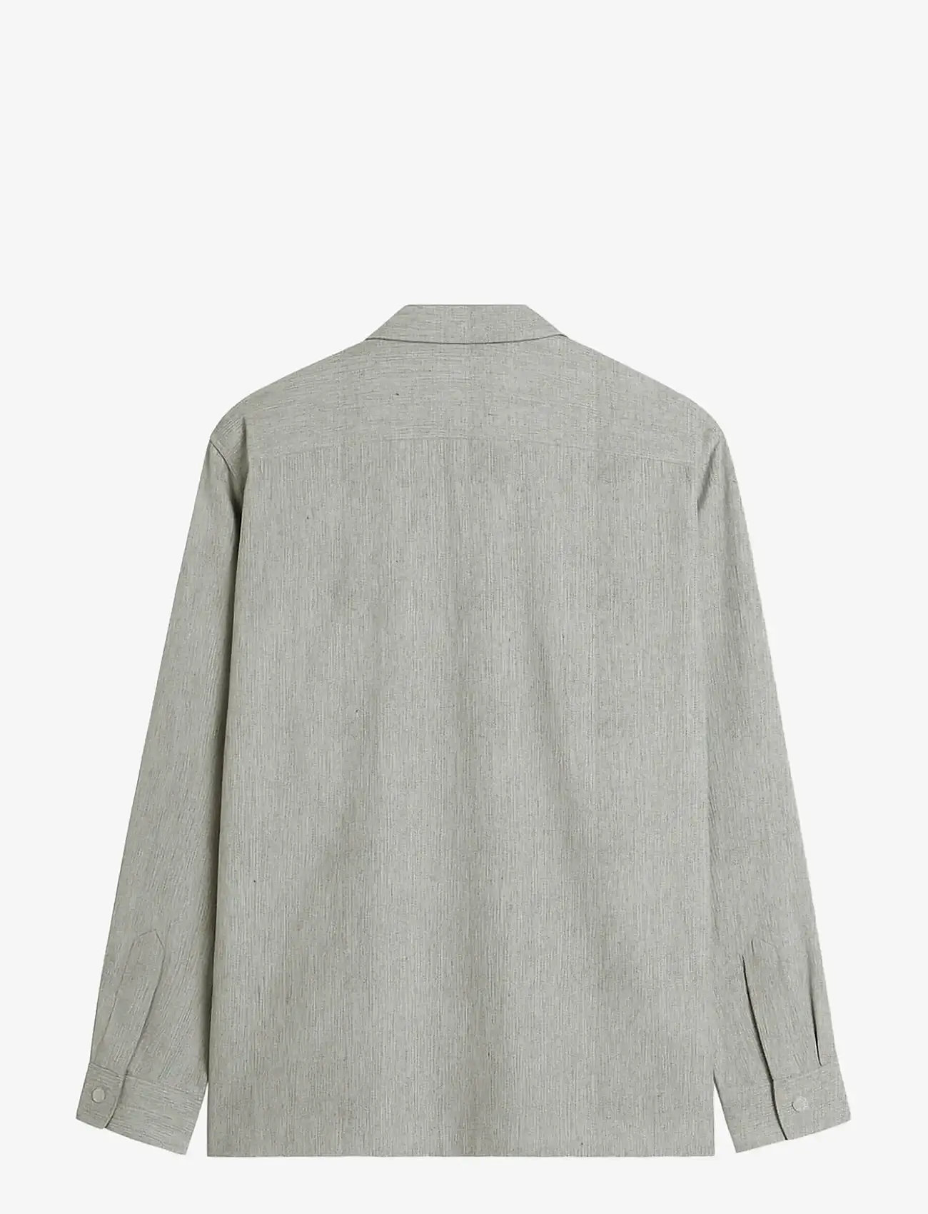 Woodbird - WBBuzo Wool Shirt - casual skjorter - grey - 2