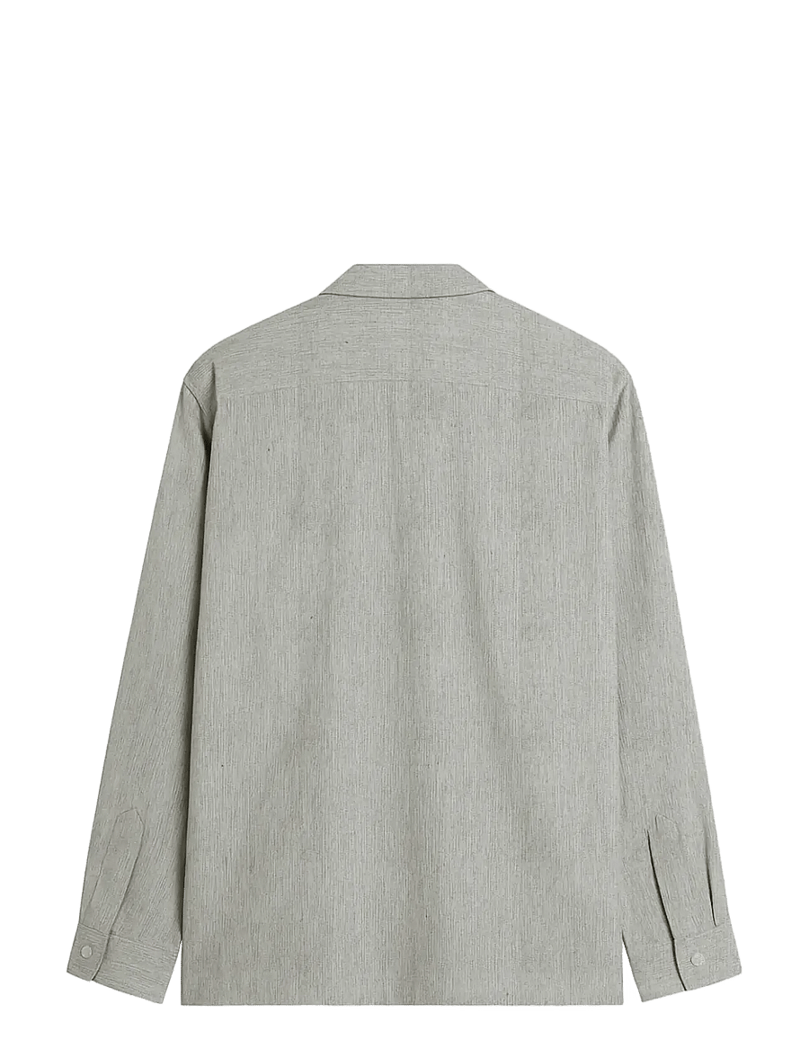 Woodbird - WBBuzo Wool Shirt - chemises décontractées - grey - 2