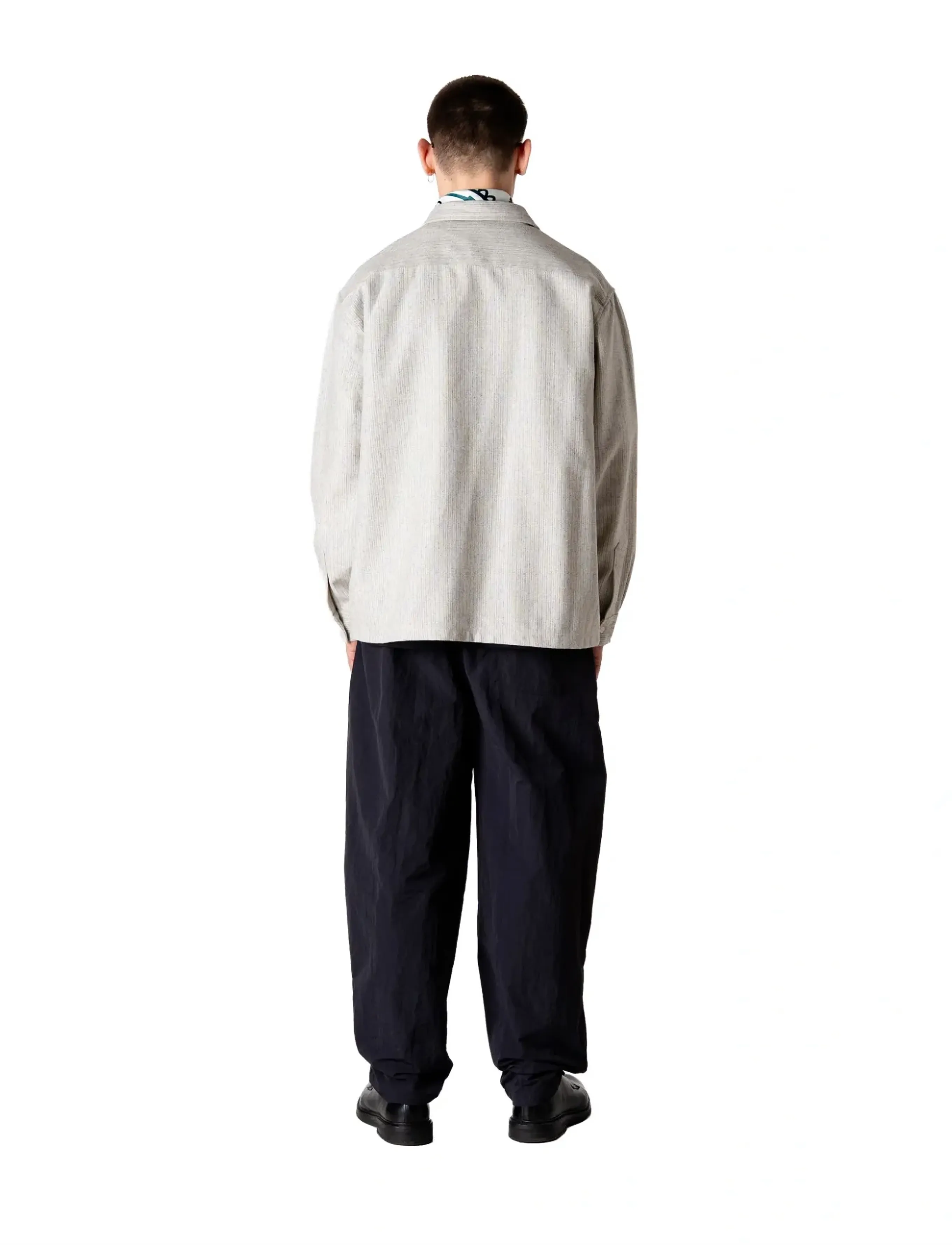 Woodbird - WBBuzo Wool Shirt - casual hemden - grey - 5
