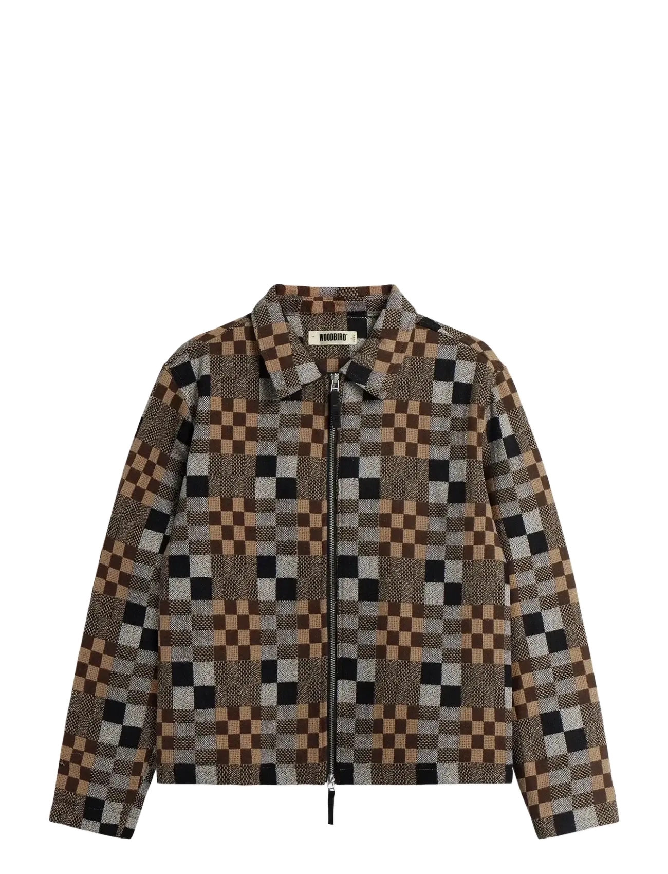 Woodbird WBBuck Patch Jacket - Jacken - BROWN CHECK / multi