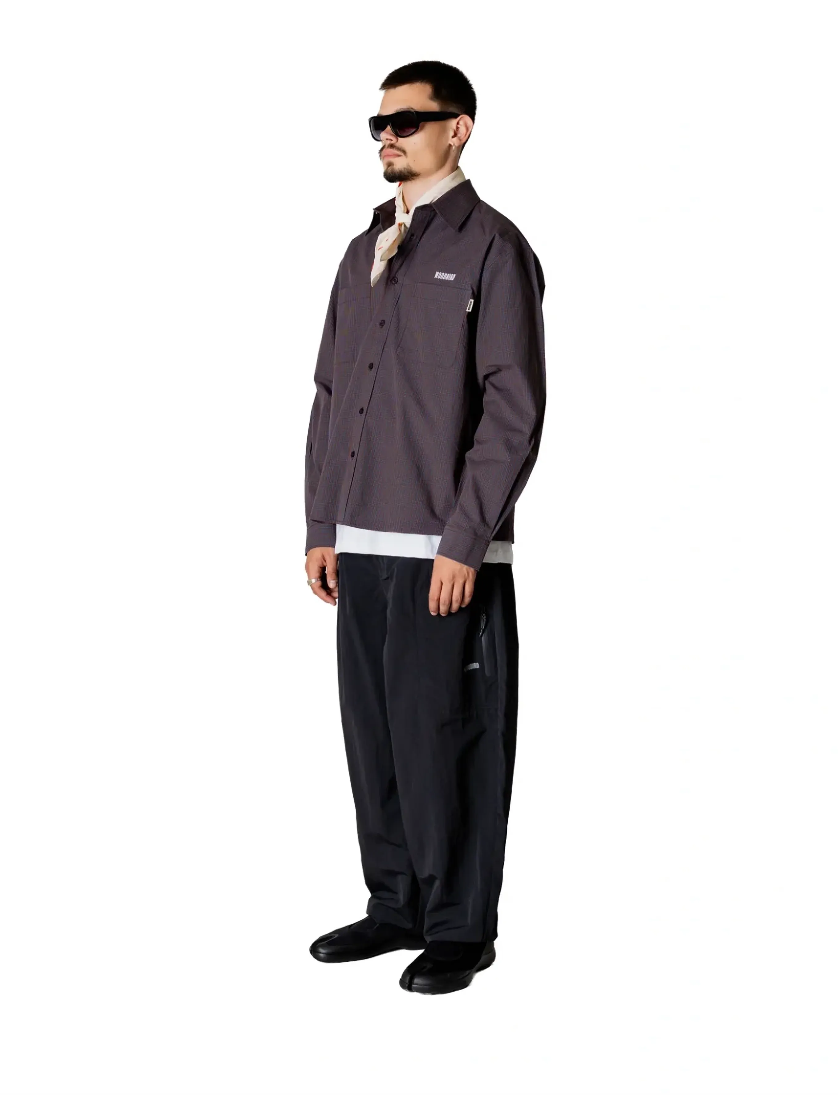Woodbird - WBBuzo Yuan Check Shirt - ternede skjorter - blue check - 3