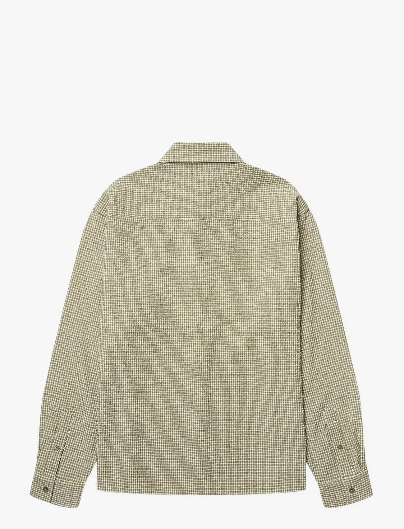 Woodbird - WBBuzo Seer Check Shirt - checkered shirts - off white check - 2