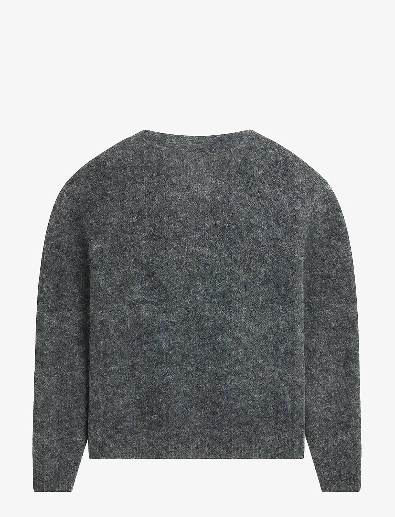 Woodbird - WBKoon Loop Cardigan - gilets - asphalt - 1