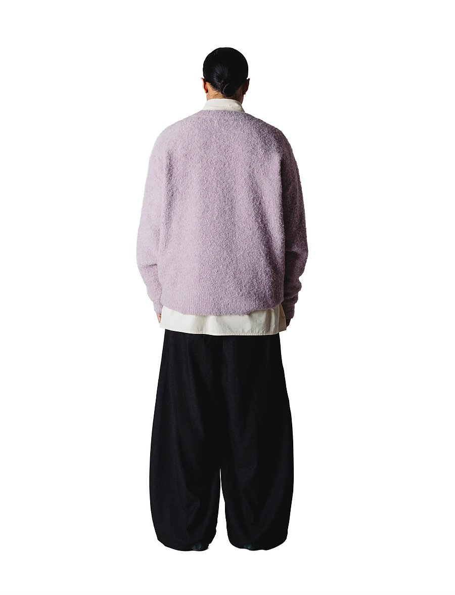 Woodbird - WBKurt Loop Crew - megztiniai su apvalia apykakle - dusty violet - 4