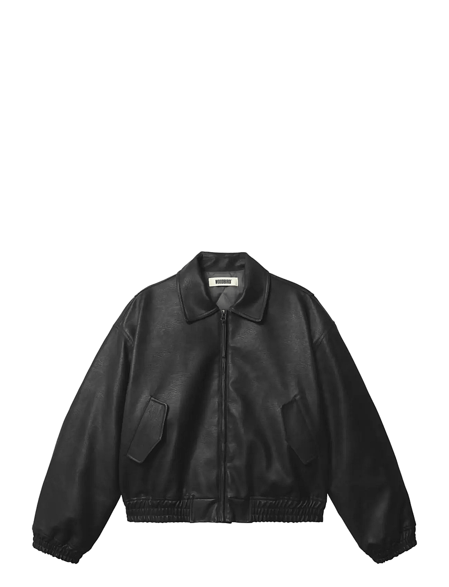 Woodbird - WBBao Biker Jacket - sügisjoped - black - 1