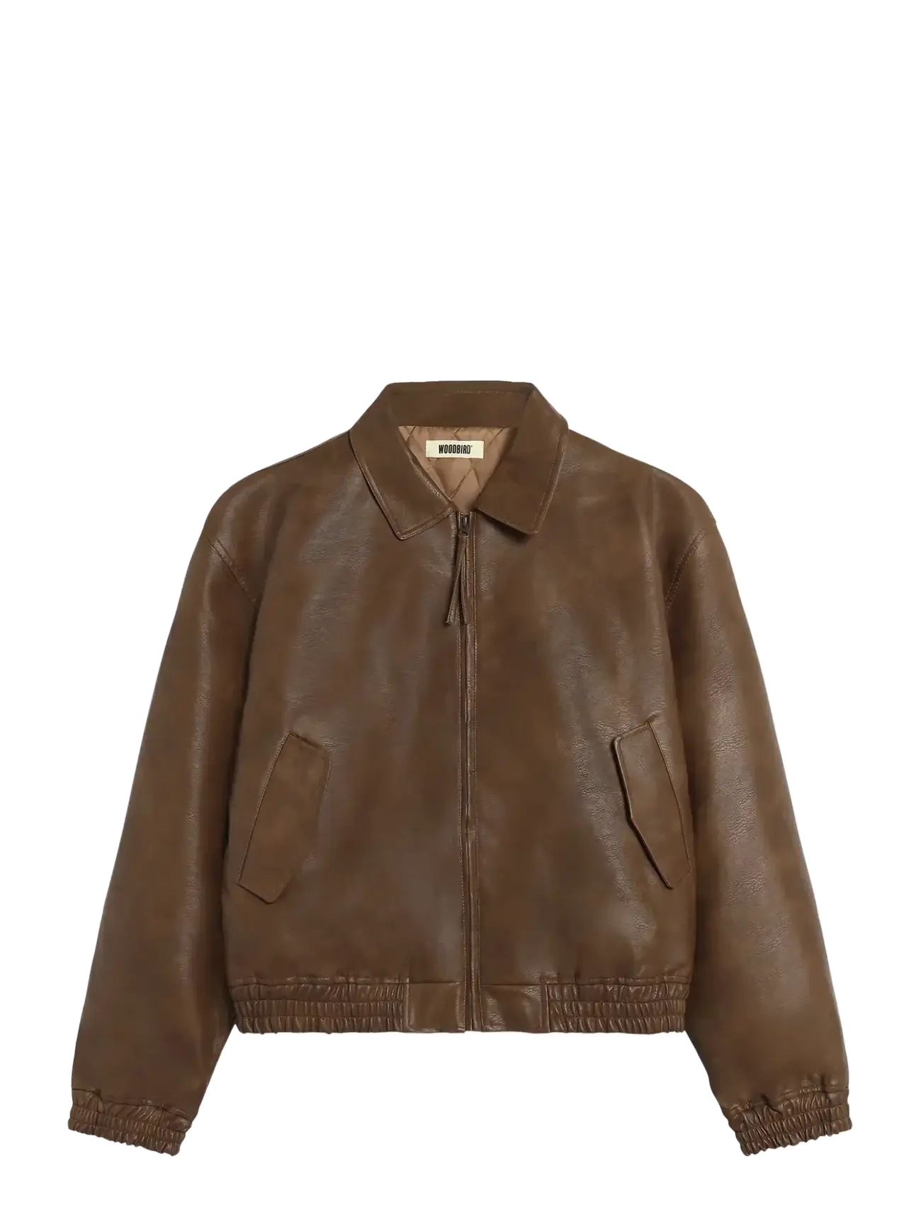Woodbird WBBao Biker Jacket - Herbstjacken - DARK BROWN / brown