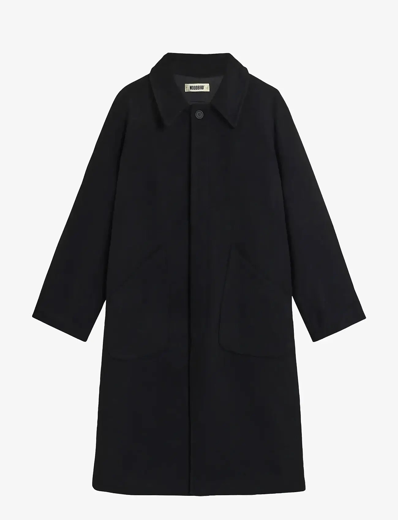 Woodbird - WBBergt Wool Coat - talvejoped - black - 1