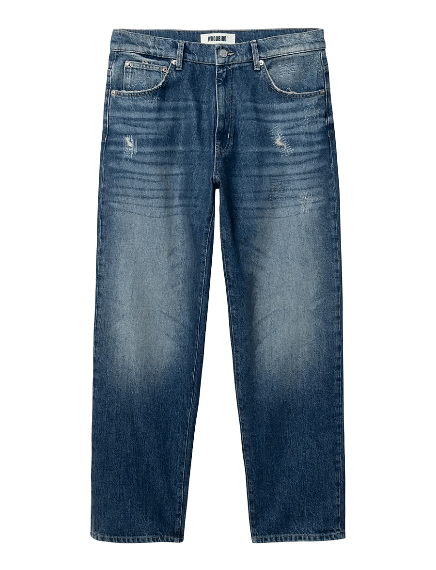 Woodbird - WBLeroy Storm Jeans - regular jeans - dark blue - 0